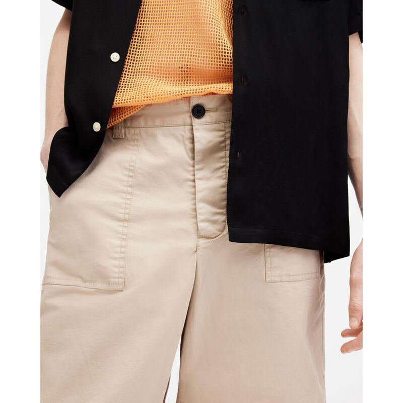 AllSaints Hunt Long Relaxed Fit Shorts image number 2